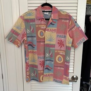 ZARA X ASSOULINE BUTTON UP